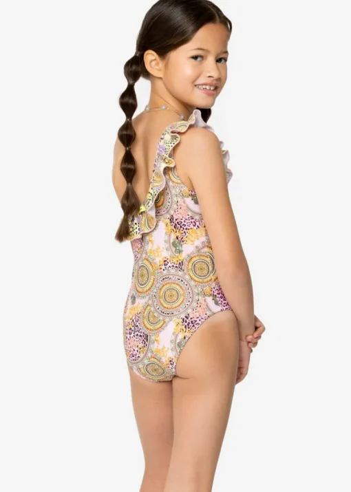 4GIVENESS Costume Monokini Fantasia Capri per Bambine