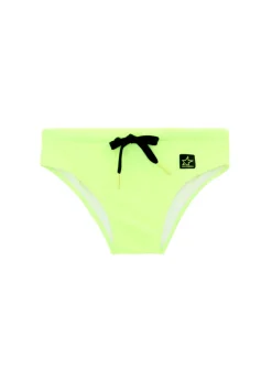 4GIVENESS Costume Slip Giallo Fluo per Bambini