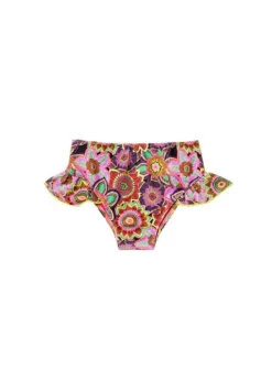4GIVENESS Slip Fantasia Tropical Bouquet con Ruches per Neonate