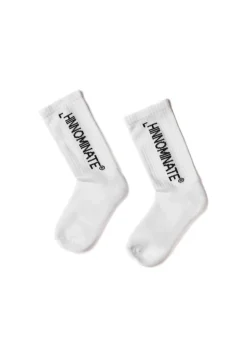 Hinnominate Kids Calzini Bianchi con Logo per Bambini