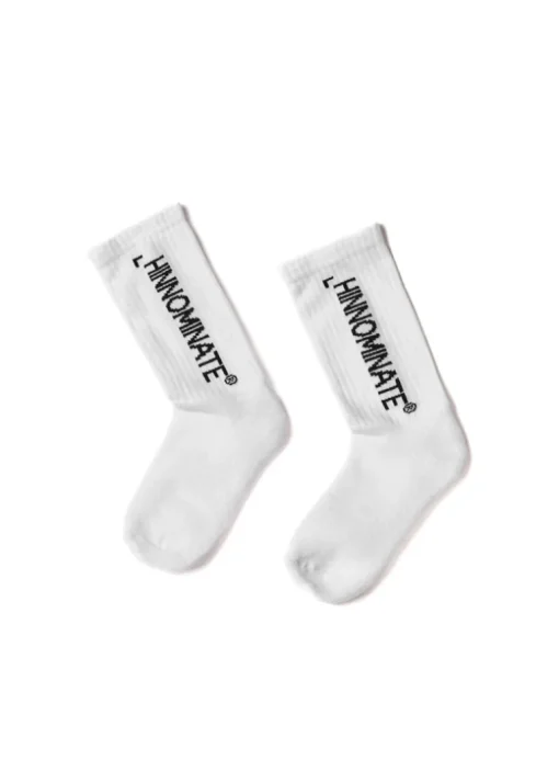 Hinnominate Kids Calzini Bianchi con Logo per Bambini