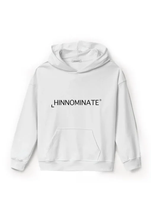 Hinnominate Kids Felpa con Cappuccio Bianca