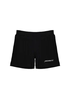 Hinnominate Kids Shorts Neri a Costine per Bambine