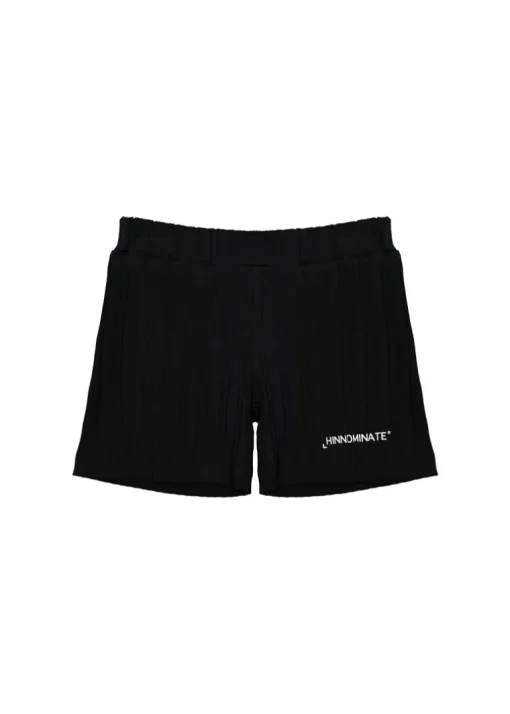 Hinnominate Kids Shorts Neri a Costine per Bambine