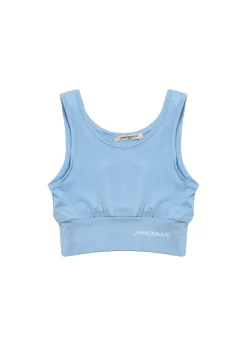Hinnominate Kids Top Azzurro con Logo per Bambine
