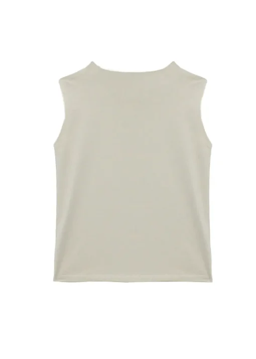 Hinnominate Kids T-Shirt Beige con Logo per Bambini