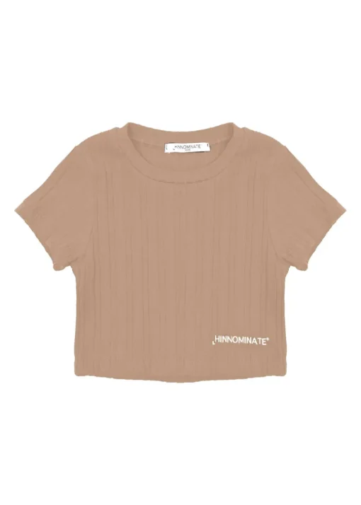 Hinnominate Kids T-shirt Safari a Costine per Bambine