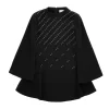 Iceberg Kids Abito Nero con Applicazione Strass per Bambine