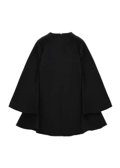 Iceberg Kids Abito Nero con Applicazione Strass per Bambine