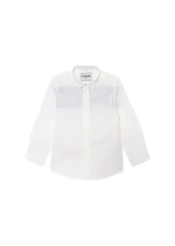 Iceberg Kids Camicia Bianca con Banda Logo per Neonati