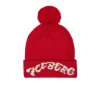 Iceberg Kids Cappello Beanie Rosso con Pon Pon per Bambine