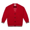 Iceberg Kids Cardigan Rosso con Intarso Logo per Bambini