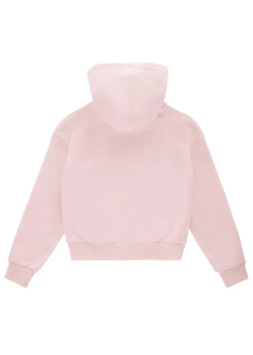 Iceberg Kids Felpa Rosa con Cappuccio con Stampa