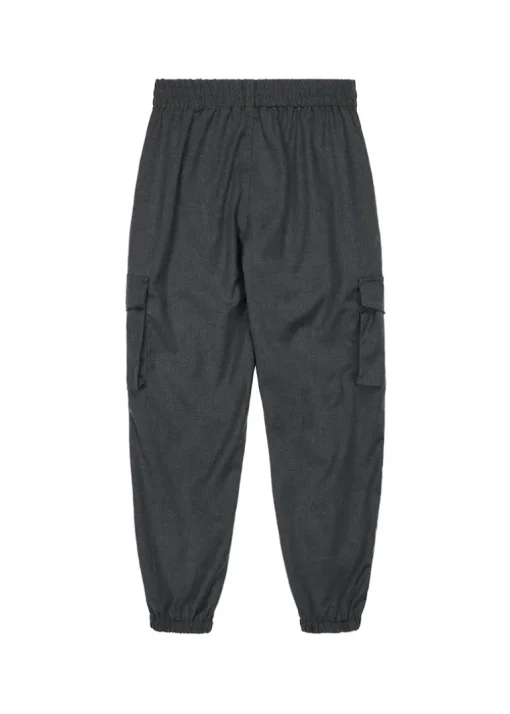 Iceberg Kids Pantaloni Cargo Piombo per Bambini