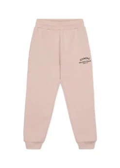 Iceberg Kids Pantaloni Joggers Rosa con Logo per Bambine