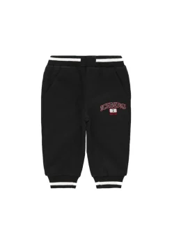 Iceberg Kids Pantaloni Neri in Tuta per Neonati