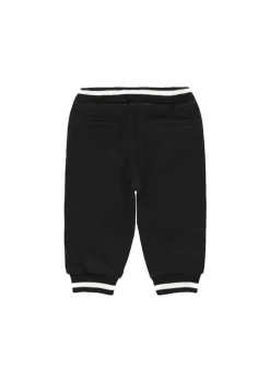 Iceberg Kids Pantaloni Neri in Tuta per Neonati