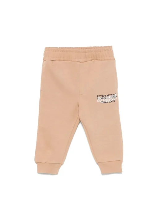 Iceberg Kids Pantaloni Sabbia Jogger con Ricamo per Neonati