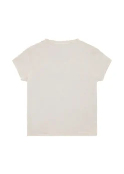 Iceberg Kids T-shirt Bianca con Strass Logo per Bambine