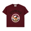 Iceberg Kids T-shirt Bordeaux Daffy Champions per Bambini