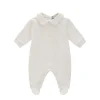 Iceberg Kids Tutina con Bavetta Bianca per Neonati