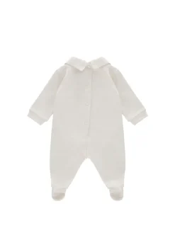 Iceberg Kids Tutina con Bavetta Bianca per Neonati