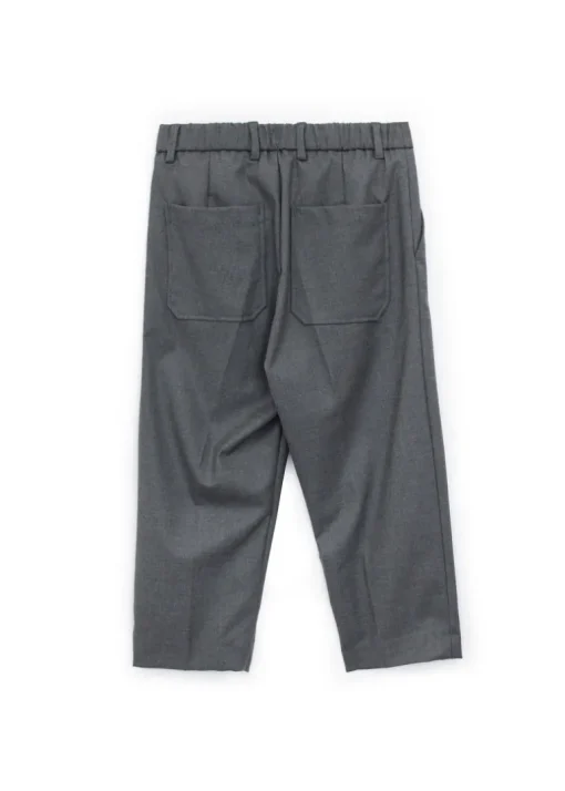 I'm Brian Pantalone Wide Fit Grigio per Bambini