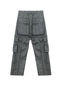 I'm Brian Pantaloni Grigi con Tasconi per Bambini