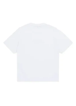 I'M BRIAN T-Shirt Bianca con Patch B per Bambini
