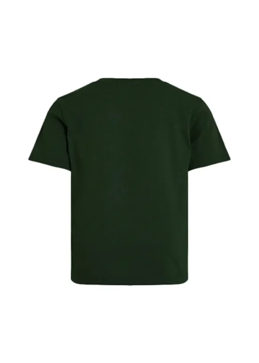 I'm Brian T-shirt Verde con Micro Logo per Bambini