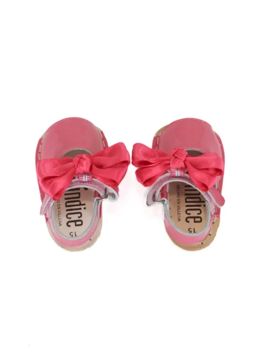 Indice Minorchina Fucsia con Fiocco per Neonate