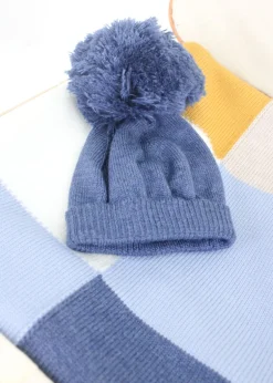 Le Coconne Cappello Blu per Neonati