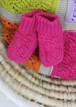 Le Coconne Scarpine Fucsia per Neonate