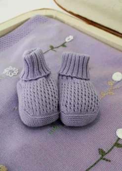 Le Coconne Scarpine Lilla per Neonate