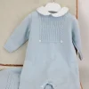 Le Coconne Tutina Azzurro per Neonati