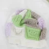 Marlù Cappello Bianco/Verde Pistacchio per Neonate