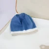 Marlù Cappello Blu/Bianco per Neonati