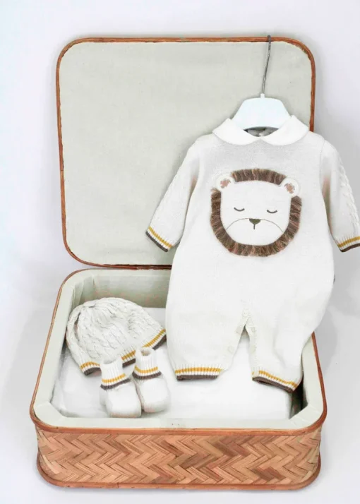 Marlù Corredino Beige con Tutina per Neonati