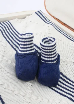 Marlù Scarpine Blu per Neonati