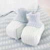 Marlù Scarpine Celeste/Bianco per Neonati