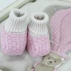 Marlù Scarpine Rosa per Neonate
