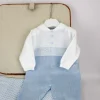Marlù Tutina Bianco/Cielo per Neonati