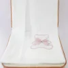 Marlu Coperta Bianco/Rosa con Orsetto per Neonate