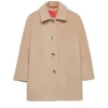 Max & Co Kids Cappotto Classsico Beige per Bambine