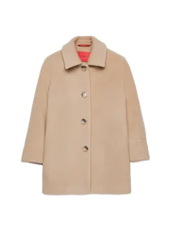Max & Co Kids Cappotto Classsico Beige per Bambine