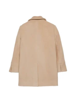 Max & Co Kids Cappotto Classsico Beige per Bambine