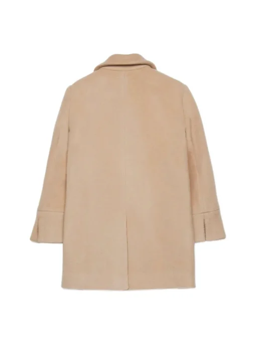 Max & Co Kids Cappotto Classsico Beige per Bambine