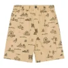 Moschino Kids Bermuda Beige con Stampa per Bambini
