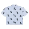 Moschino Kids Camicia a Righe con Stampa Monkey per Bambini