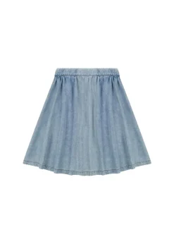 Moschino Kids Gonna in Denim con Stampa Toy per Bambine